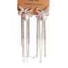 Ballet Bow & Tassel Pearl Earrings - Elegant, Versatile Design for Women