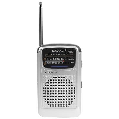 Stereo Radio SW/AM/FM Pocket Pointer Radio LCD Display Digital Radio Dual Band Battery Operated for Indoor Outdoor Emergency Use