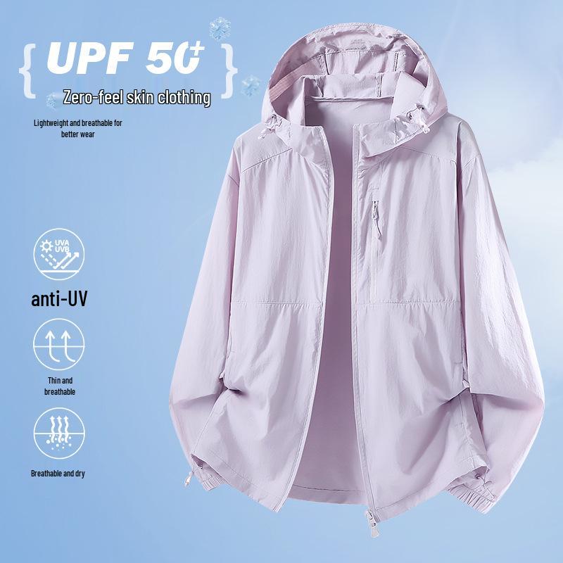2026 Ice Silk Couple's UV Protection Summer Jacket – Breathable Sun Protection for Outdoor Activities