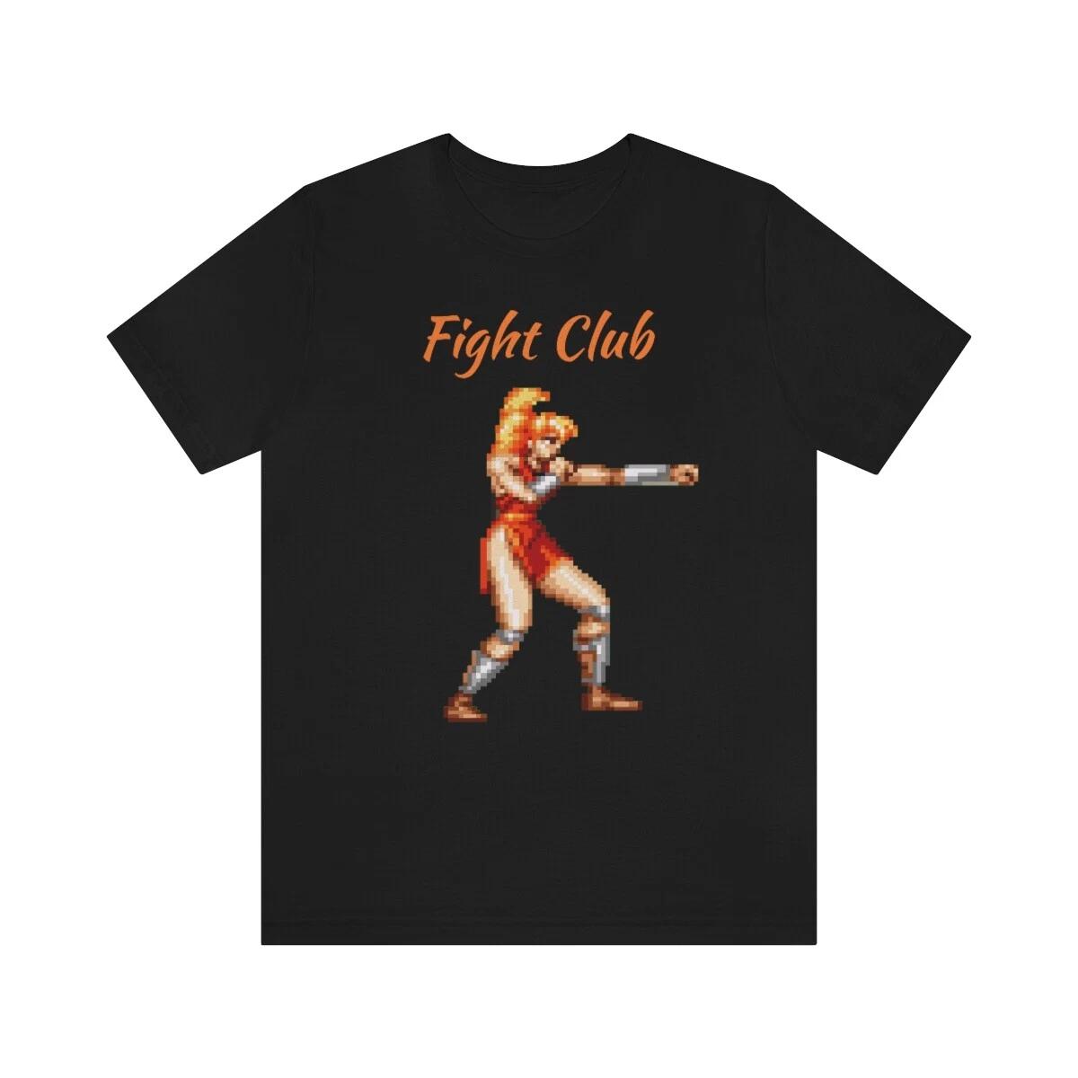 Final Fight 2 Arcade SNES Fight Club 90 s Video Game Pixel Art Unisex 100% Cotton T-shirt Mens Womens Tees Top L