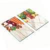 Decorative Glass Kitchen Cutting Boards for Vegetables and Wood 2x30x52 Cm