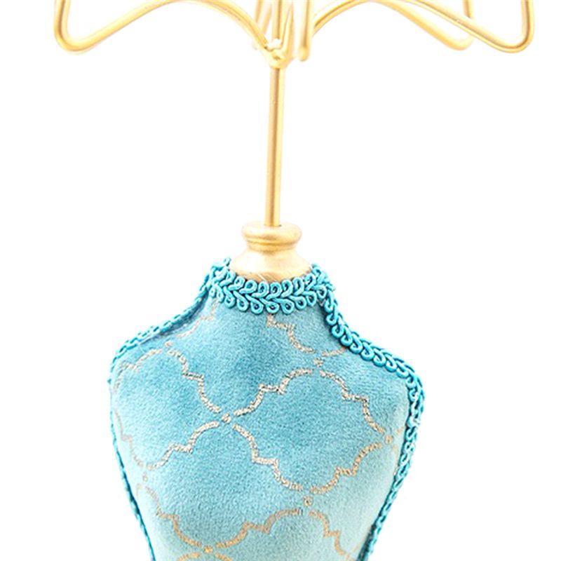 A20F-Jewelry Display Stand Necklace Jewelry Stand Holder Display Earring Necklace Bracelet Rings Organizer Display Stand