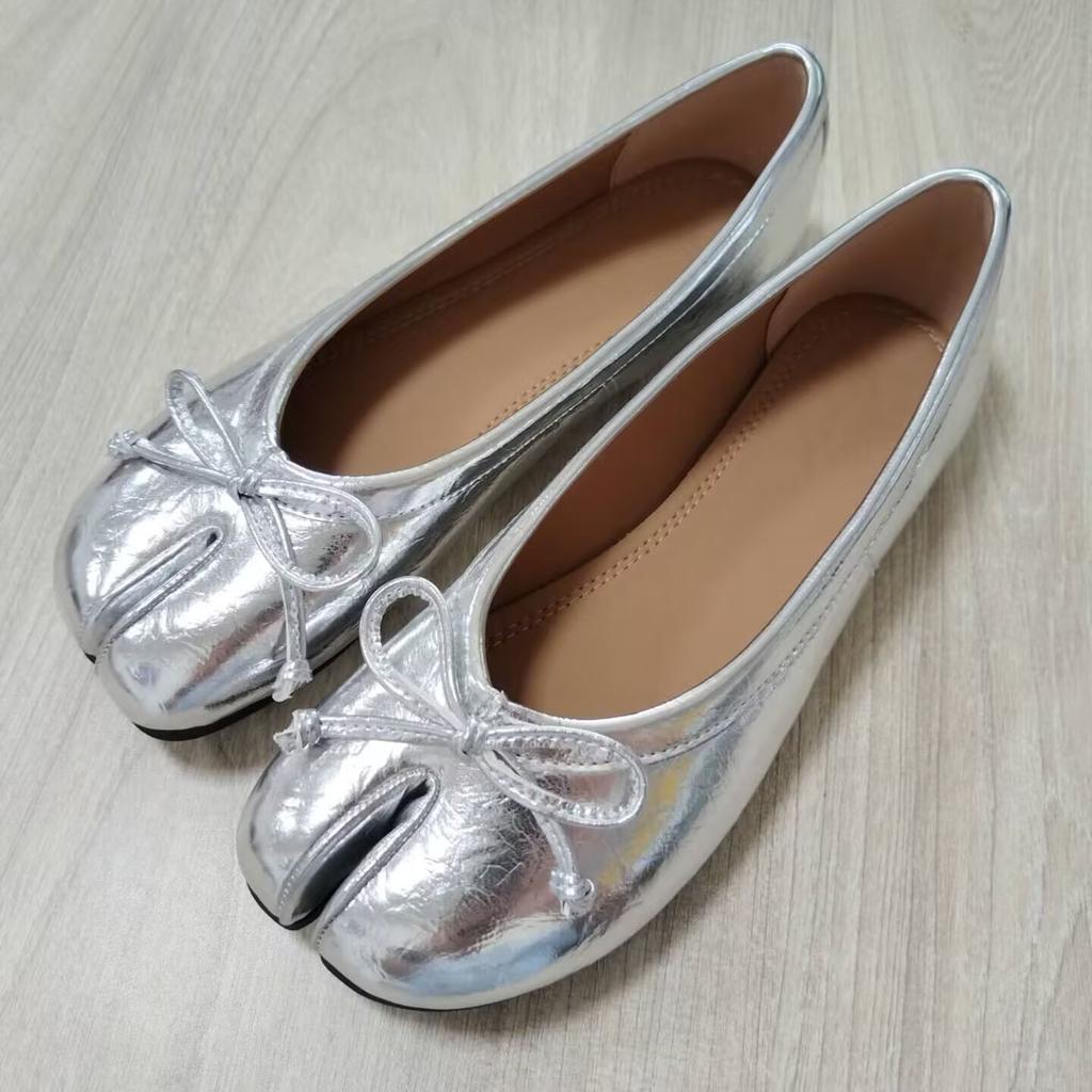 888-1 point-toed shoes women's retro classic ballet pig's trotters flat-soled soft-soled shallow-mouth shoes horseshoe single shoes