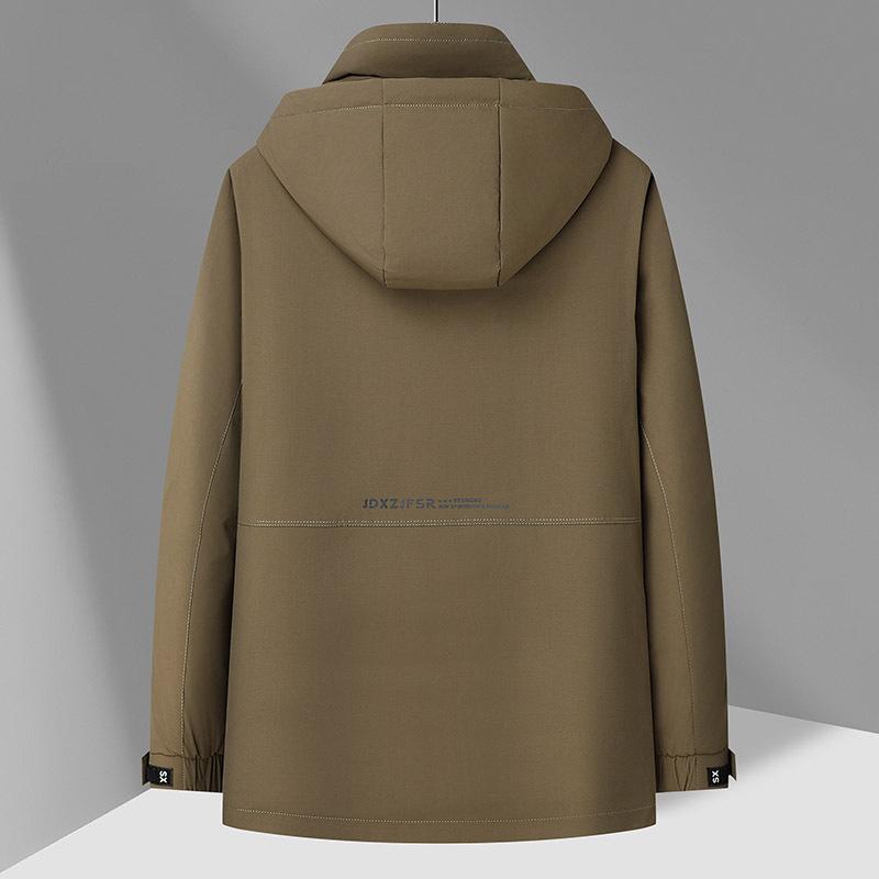 Men's Down Jacket Winter New Men's Down Jacket White Duck Down Thickened Comfortable Versatile Casual Jacket Men