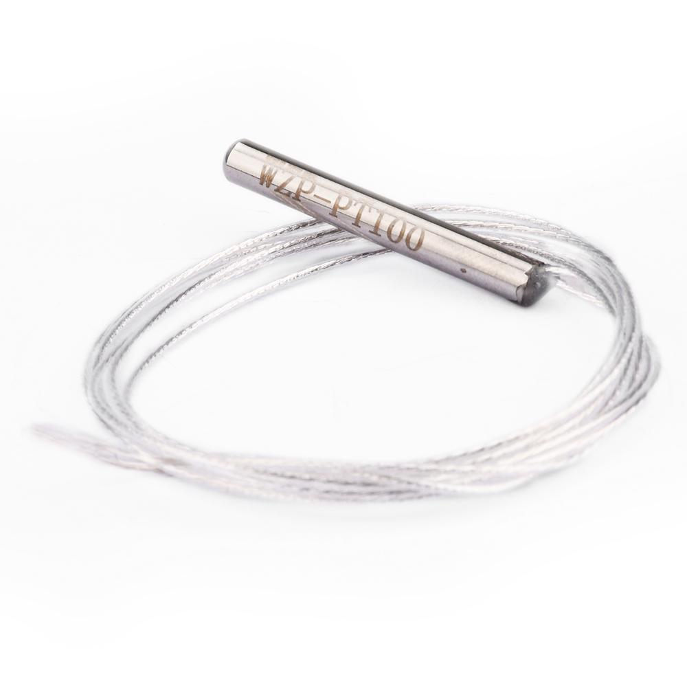 

PT100 Temperature Sensor Stainless Steel Thermocouple Thermometer 0.5M Cable Waterproof Anti-corrosion Temperature Sensor