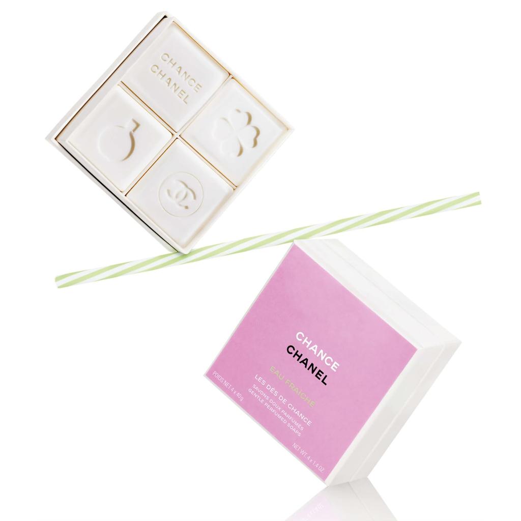 CHANEL Chanel Chance Eau Fraiche Les Savons Limited Edition Savon Soap Soap Day Gift with Shopper [ ] (4x40g) Mother's