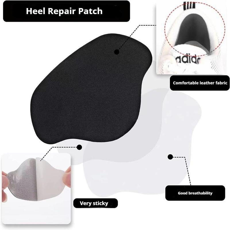6Pcs/18Pcs Anti-Wear Heel Protectors Heel Repair Patches for Sneakers Self-Adhesive Backing Heel Repair Products