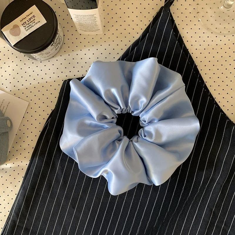 

Весенний Стиль Сладких Цветов Большая Плетеная Повязка на Голову для Укладки Волос, Плетеная Повязка на Голову, Резинка для Волос с Ощущением Высокого Качества BB Blue