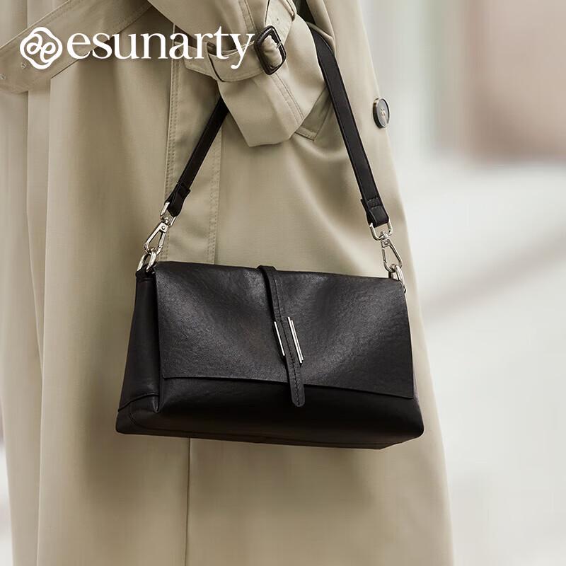 ESUNARTY Women's Genuine Leather Shoulder & Crossbody Mom Bag