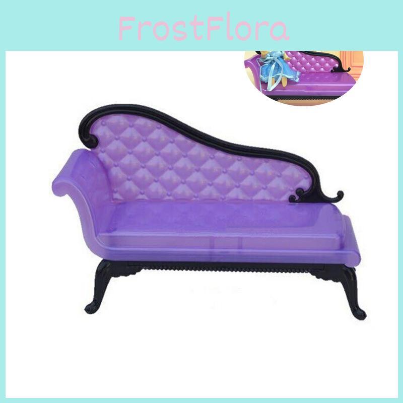 Barbie-Puppen-Sofa-Set, Kunststoffmöbel-Zubehör für Puppenhäuser, DIY-Spielzeug