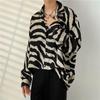Heren bloemenoverhemd - Japanse en Koreaanse stijl, lente/herfst, trendy retro Hong Kong-stijl, casual all-match jas