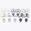 GCTO3 Zinc Alloy Car Front Hood Emblem Bonnet Label Badge Decal For Mercedes Benz C E S Class W204 W205 W212 W213 W211 W220 W222 W223