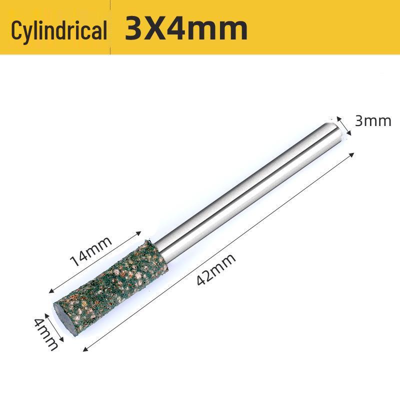 Sesam-Polierkopf für elektrische Schleifmaschinen: Jade Stein Gummi Schleifscheibe