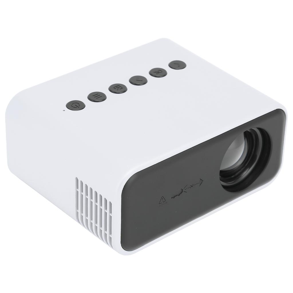 Portable Mini Projector Home Theater Mobile Phone Projector for Screen Projection 100‑240VBlack UK