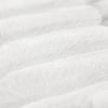 115*159cm, Comfortable Corduroy Sofa, Deep Seat, Boneless Modular, Sponge, No Assembly Required, Compression, Living Room, Bedroom, White