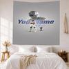 Mbappe Custom Your Name Wall Decor Tapestry Art For Pet Memorial Birthdaywedding Party Backdrop Family Gift