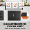 VEVOR BBQ Access Door, 788x610 Mm Double Outdoor Kitchen Door, Cold Plate Flush Mount Door, Wall Vertical Door with Handles, for BBQ Island