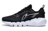 LN Fle Slip Resistant Abrasion Resistant Low Top Casual Shoes Women's Black White AGLT114-1