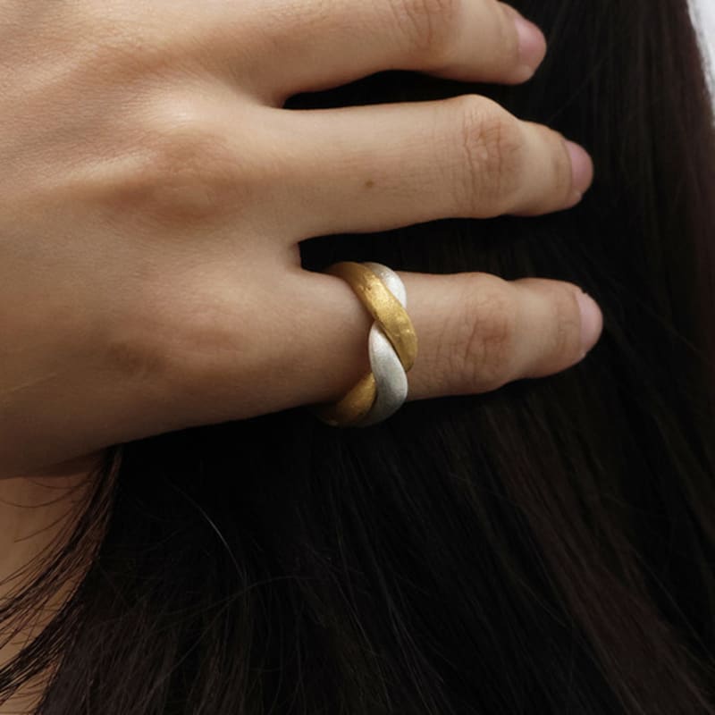 World Line Gemini Ring