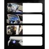 1/18 Lexus LM300 Electric Door MPV Alloy Car Model Sound and Light Pull Back Children's Toy Collectibles Birthday Gift Boyfriend