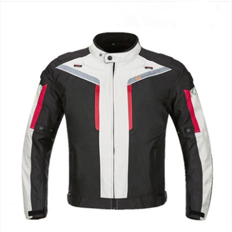 Motorcycle Riding Suit Set Men's Waterproof Anti Fall Warm Complete