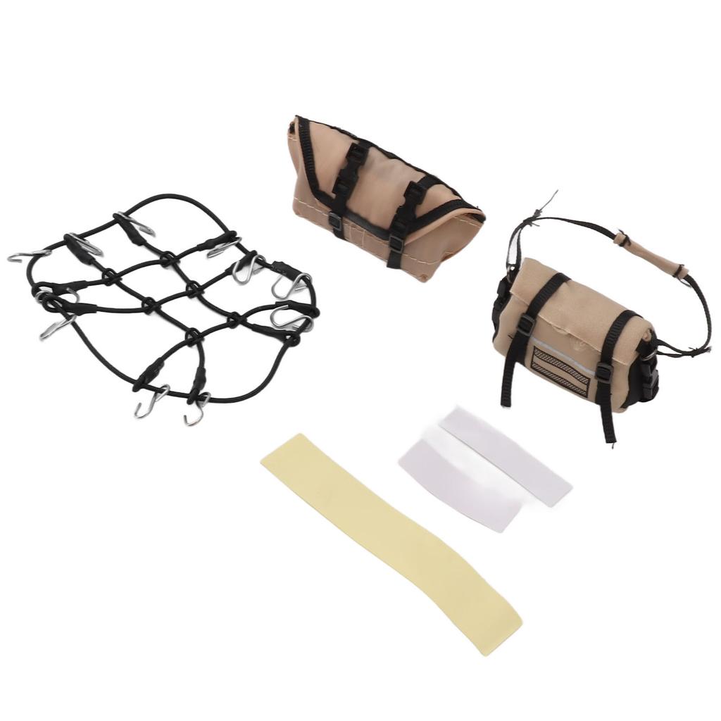 RC Simulation Decoration Accessories Roof Luggage Net Luggage Bag For   1Celsius18   