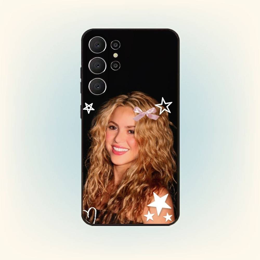 

F-Famous S-Shakira Singer Phone Case For Samsung S26,S25,S24,S21,S22,S23,S30,Ultra,S20,FE,Lite,10,9,Black Cover Samsung S20plus5G