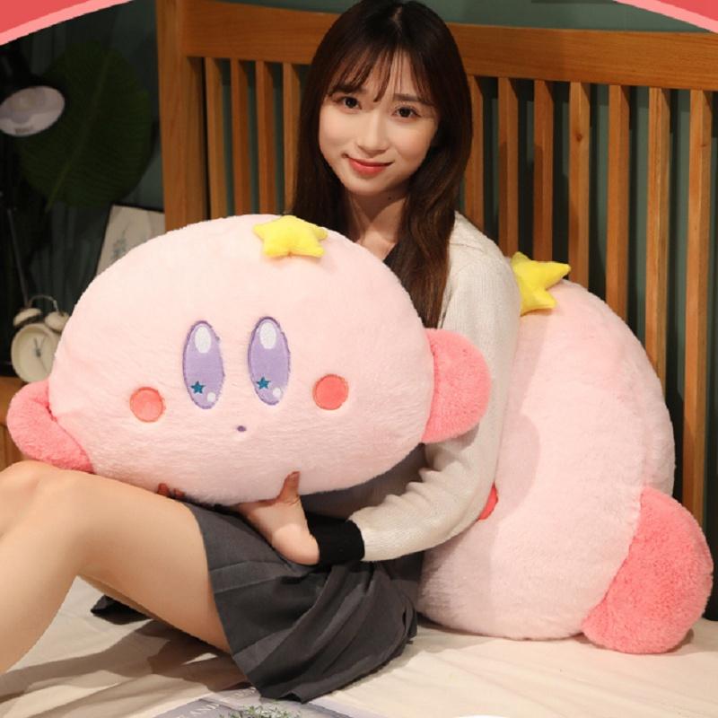 Switch Kirby Spielperipherie Star Kirby Plüschkissen Groß Superweich Schlafzimmer Bettseite Lendenkissen Kissen