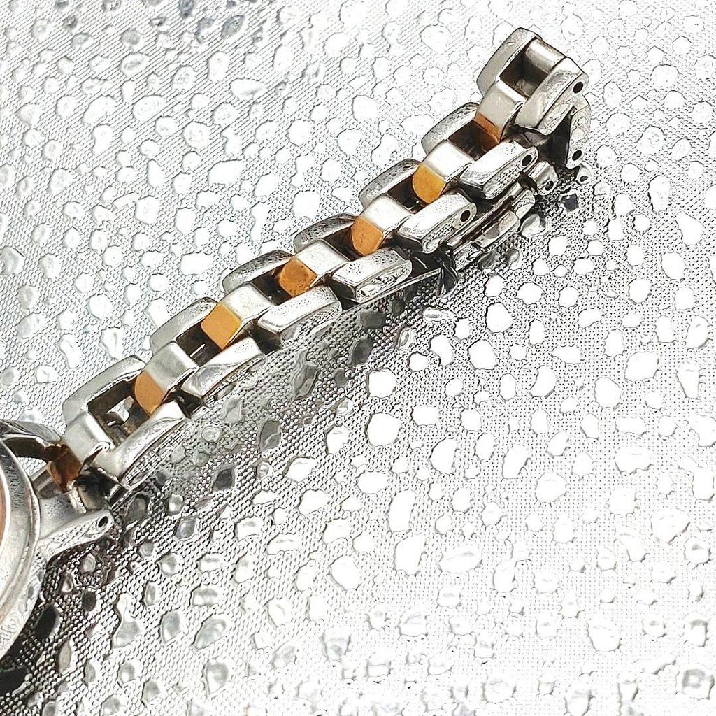 [USED] Working Seiko Tissé Radio-Controlled Watch, Heart Pink, Silver, Solar