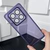 For Xiaomi Redmi Note 14 Pro Case Soft Silicone Transparent Lens Protective Back Cover Case For Redmi Note 14 Pro Plus shell