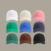 Custom Logo Spring Unisex Soft Top Baseball Caps for Men Women Solid Color Outdoor Sport Baseball Cap for Teenagers