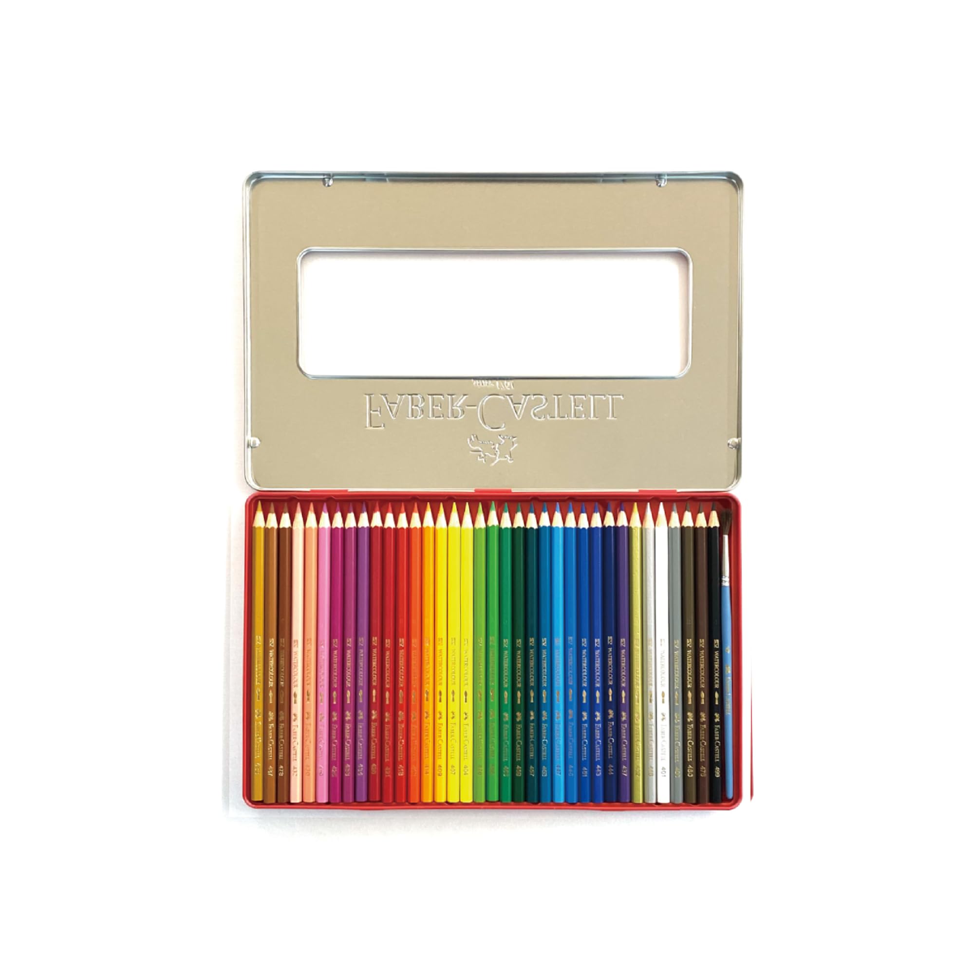 

Watercolor 27191203 Faber-Castell Pencils, 36-Color Set,