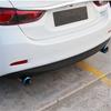 2xNEW STAINLESS STEEL EXHAUST TAIL REAR MUFFLER TIP PIPE COVER For Mazda 3 Axela Mazda 6 Atenza CX-5 CX5 CX-4 CX-30 CX-8 CX-9
