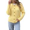 European Wool Knit Cardigan - 2026 Autumn Winter Collection: Casual Loose Long Sleeve Sweater Coat for Women