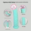 Realistic Silicone Dildo with Suction Cup: Unisex Adult Masturbator