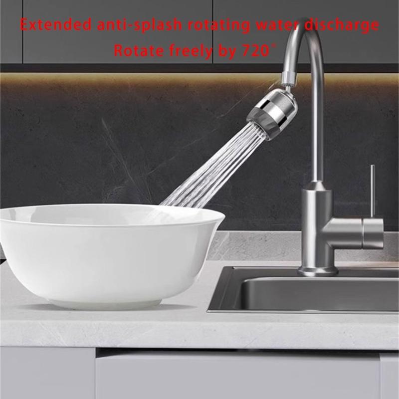 Adjustable Rotating Faucet Extension Guards Filtration Systems for Kitchen Sink Filter Cartridges ABS Construction