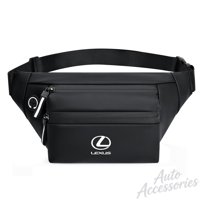 

Men Waterproof Belt Bag Fashion Chest Pack Waist Bag Outdoor Sport Pack Travel Shoulder Bag For Lexus ES RX NX LS UX LM LX GX IS