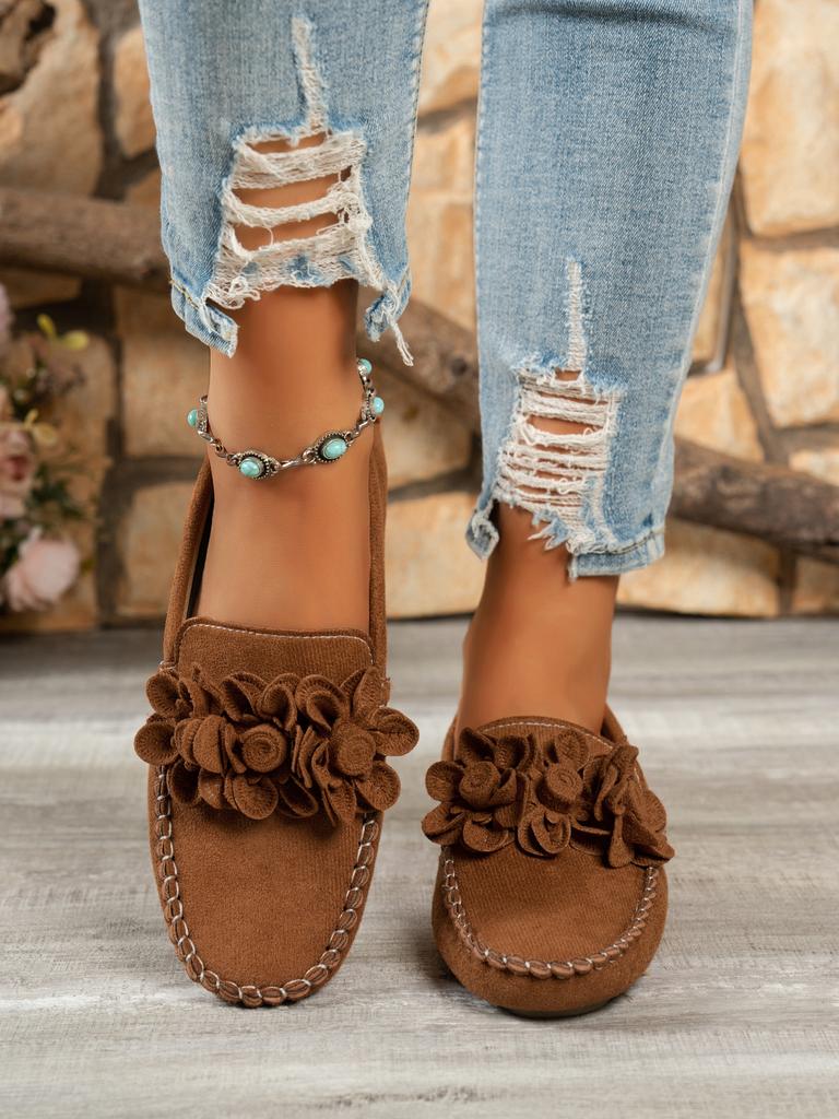 Women's Fashion Casual Lofers Flat Shoes Ladies Autumn Elegant Butterfly-Knot Comfortable Shoes Women Soft Classic Office Shoes