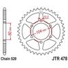 520 15T 46T Front Rear Sprocket for Kawasaki Z650 2017- 400 Ninja ER-6f EX650 EN650 Vulcan KLE650 Ver/sys EX650 Ninja 650
