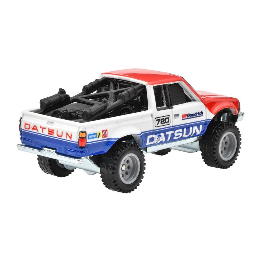 Hot Wheels Car Culture Terratrek Datsun King Cab Baja Niestandardowy Pojazd dla Dzieci od 3 Lat i HRV71 Zabawka, Czerwony, Góra,