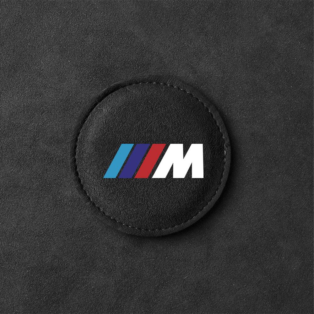 2 Peças/conjunto Porta-copos para Carro camurça Tapetes Antiderrapantes Acessórios Automotivos Para BMW M M1 M2 M3 M4 M5 M6 X5 E39 E46 E60 E90 F20 E60 F30 E36