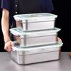 Commercial 304 Stainless Steel Food Storage Container