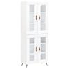 VidaXL Highboard White 69.5x34x180 Cm Engineered Wood 3198249