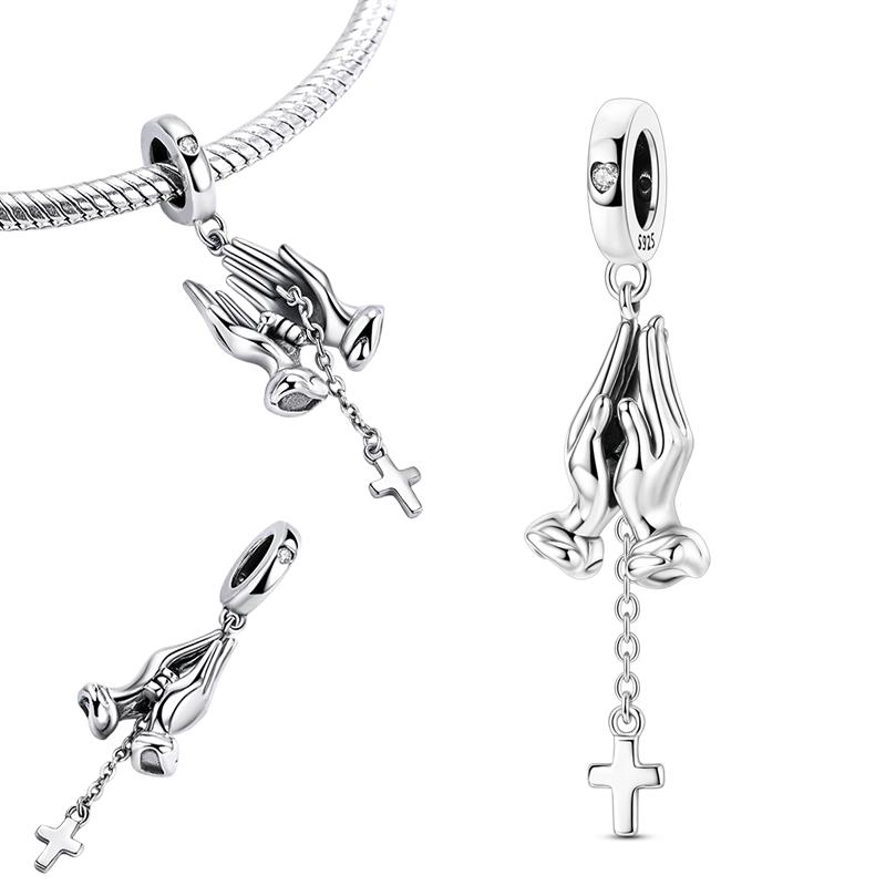 Matryoshka Doll Copper Can Be Opened And Closed Charms Pendant Fit Bracelet Jewelry Women Making Diy Gift Accessory