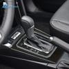 Real Soft Carbon Fiber Sticker for Subaru Forester 2013 2014 2015 2016 Car Center Console Panel Cover Accessories Interior Trim