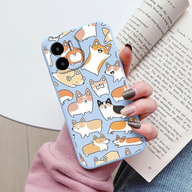 Silicone Cover Lovely Animal Cat For Redmi A1 A2 Plus Phone Case Soft Cartoon  Dogs Fundas Cover Shell For Xiaomi Redmi A5 Coque