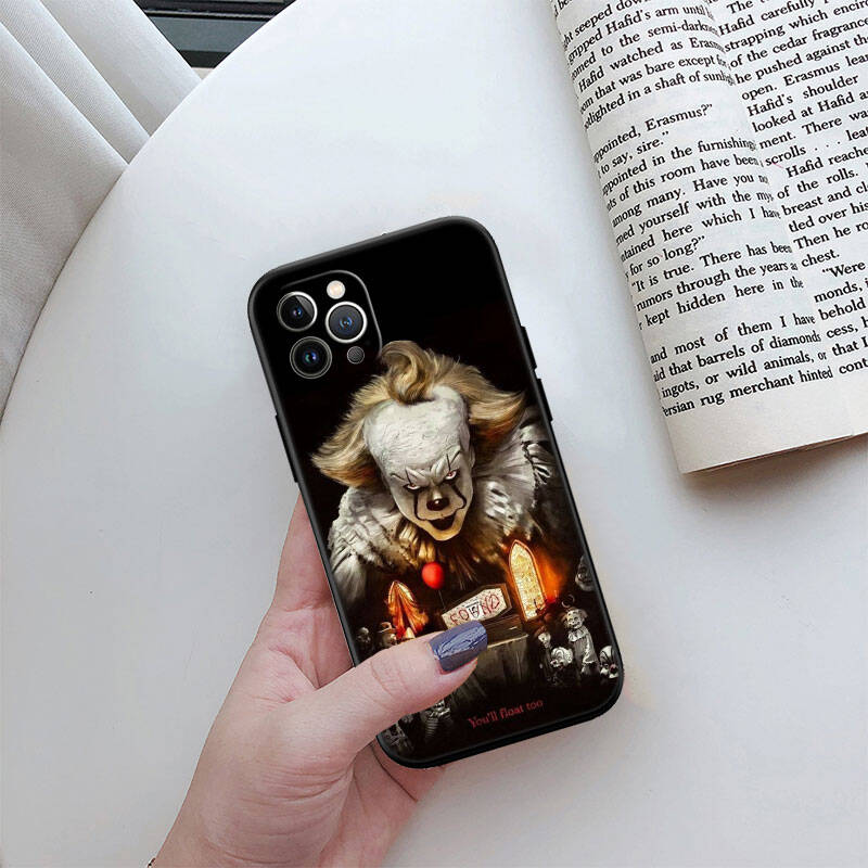 MH72 It Clown Phone Shell Case for Redmi Note 12 12S 12C 13 13C 13R 14 14S 14R 14C Pro Max Plus A3 A3X A4 A5 11A 13X