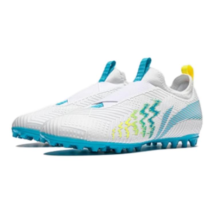 Li Ning Kids Speed Shadow 2 Young MG Artificial Turf Comfortable Versatile Non-Slip Shock Absorbing Low-Top Soccer Shoes Kids Soccer Shoes YKGU004-1