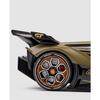 1/22 Lamborghini V12 GT Alloy Sports Car Model Diecast Metal Simulation Decoration Sound and Light Childrens Toy Car Gifts A471