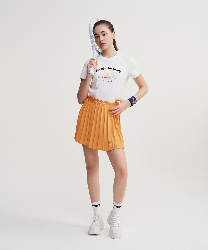 SERGIO TACCHINI W Tacchini Flying Skirt (Orange)